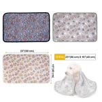 Dono 3 Soft Fleece Dog Blankets - Paw Print