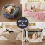 Bedsure Washable Dog Blanket - Soft Coral Fleece