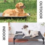 Pettycare Elevated Outdoor Dog Bed for Large Dogs