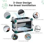 Portable 36-Inch Collapsible Dog Crate for Travel