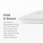 IRIS 34" 8-Panel Indoor Dog Playpen with Door