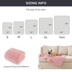 Bedsure Washable Dog Blanket - Soft Coral Fleece
