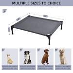 Pettycare Elevated Outdoor Dog Bed for Large Dogs