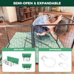 Heavy Duty Indoor Dog Playpen for Small Dogs