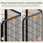 Yaheetech 40-Inch Dog Playpen with 8 Panels