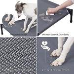 Pettycare Elevated Outdoor Dog Bed for Large Dogs