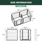 Heavy Duty Indoor Dog Playpen for Small Dogs