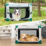 Portable 36-Inch Collapsible Dog Crate for Travel