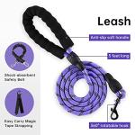 Ivy&Lane No Pull Adjustable Dog Harness (Purple)