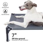 Pettycare Elevated Outdoor Dog Bed for Large Dogs