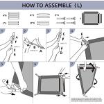 Pettycare Elevated Outdoor Dog Bed for Large Dogs