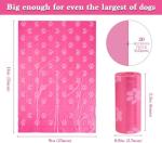 Biodegradable Dog Poo Bags with Holder - 240 Count