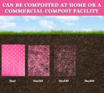 Biodegradable Dog Poo Bags with Holder - 240 Count