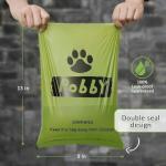 Leakproof Dog Poop Bag Holders with Bags - 2 Pack