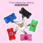 Pink Dog Poop Bag Dispenser with Carabiner