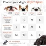 Adjustable Wooden Dog Ramp for Bed and Couch