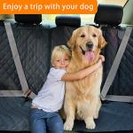 Waterproof Dog Car Seat Cover with Side Flaps