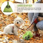 Leakproof Dog Poop Bag Holders with Bags - 2 Pack