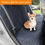 Waterproof Dog Car Seat Cover with Side Flaps