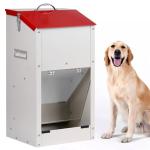 Automatic Large Dog Food Dispenser for Outdoor Use