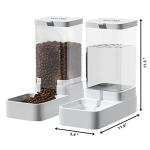 NKECOBJI Automatic Pet Feeder and Water Dispenser