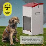 Automatic Large Dog Food Dispenser for Outdoor Use