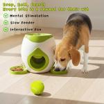 Interactive Dog Puzzle Toy - Treat Dispenser & Feeder