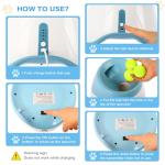 Automatic Ball Launcher for Small Dogs, Blue