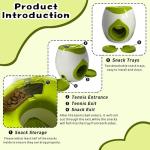 Interactive Dog Puzzle Toy - Treat Dispenser & Feeder