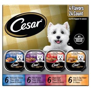 Loaf in Sauce Wet Dog Food Variety Pack