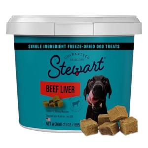Stewart Beef Liver Dog Treats - Freeze Dried 21 oz