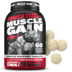 Bully Max 2-in-1 Muscle Builder Chewable Tablets