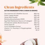 Hemp Joint Supplement for Senior Dogs - Chicken Flavor