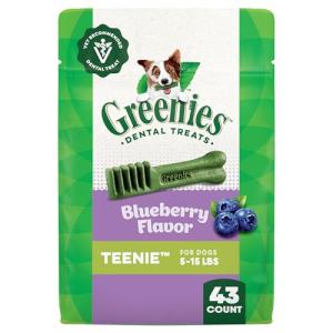 Greenies Blueberry Dental Treats for Dogs, 12 oz