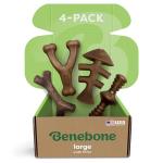 Benebone Large 4-Pack Chew Toys for Dogs