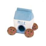 ZippyPaws Milk and Cookies Interactive Dog Toy