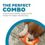 Outward Hound Squeaky Plush Dog Toy - Fox