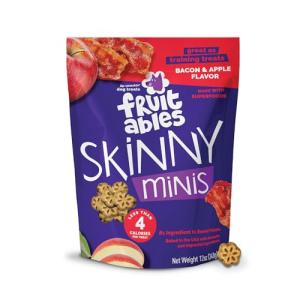 Fruitables Skinny Mini Dog Treats - Sweet Potato Bacon Apple
