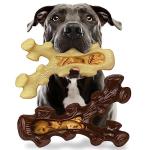 Tough Chew Toys for Aggressive Dogs - 2 Pack