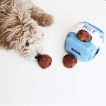 ZippyPaws Milk and Cookies Interactive Dog Toy