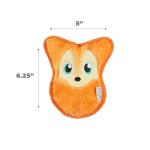 Outward Hound Squeaky Plush Dog Toy - Fox