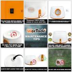 Wortade Automatic Dog Ball Launcher with 6 Balls