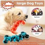 Indestructible Chew Toys for Aggressive Chewers - 2 Pack