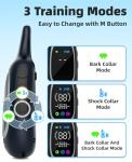 2-in-1 Remote Dog Shock and Bark Collar
