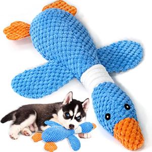 Vitscan Indestructible Goose Dog Toy for Chewers