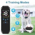 Remote Dog Training Collar with 4 Modes