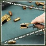 Brass Pet Training Clicker Set for Dogs and Cats