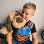 Floppy Plush Beagle Dog Toy for Kids, 20 Inch