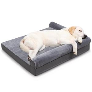 Orthopedic Waterproof Dog Bed for Large Dogs