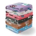 Soft Fleece Dog Blankets with Cute Prints